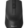 PHILIPS ενσύρματο ποντίκι SPK7104-BK, 3 πλήκτρα, μαύρο