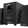 POWERTECH ηχεία Premium sound PT-846, 16W, USB/SD/FM/BT, remote, μαύρα